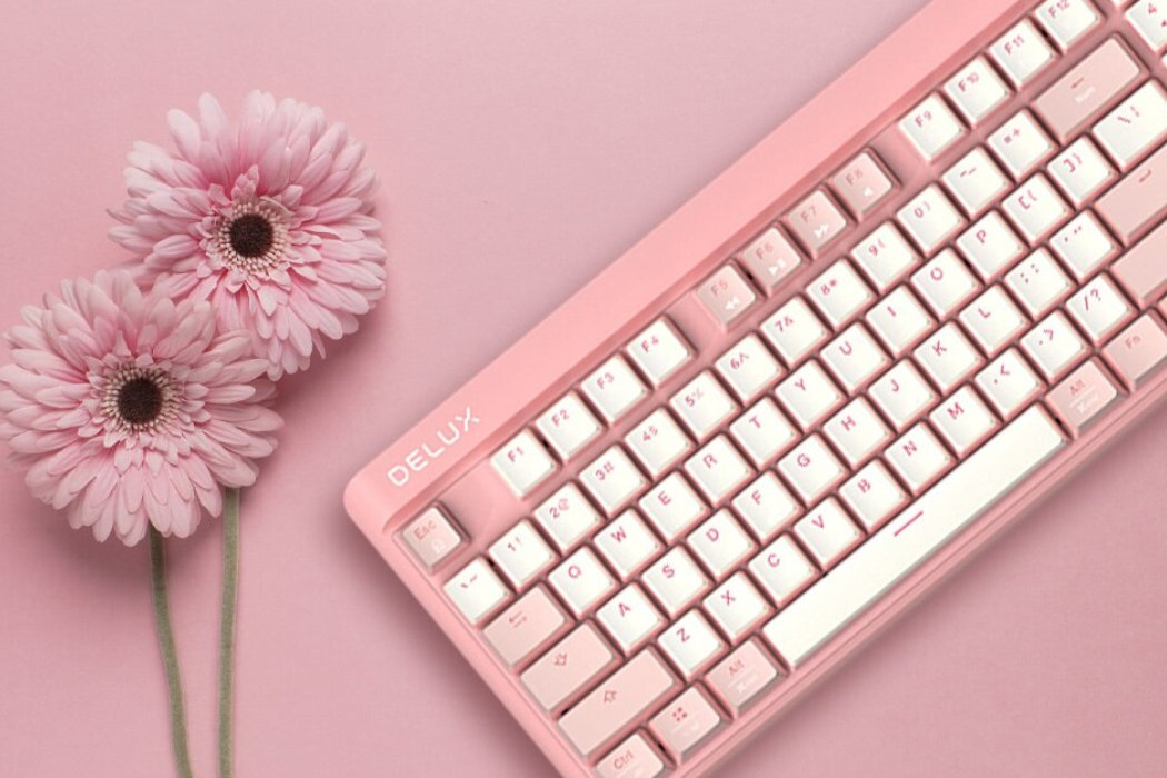 Klawiatura DELUX KM18DB RGB gaming gra funkcjonalność szybkość wygląd wyposażenie