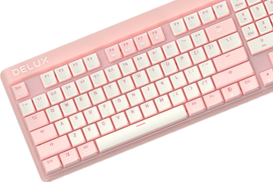 Klawiatura DELUX KM18DB RGB gaming gra funkcjonalność szybkość wygląd wyposażenie