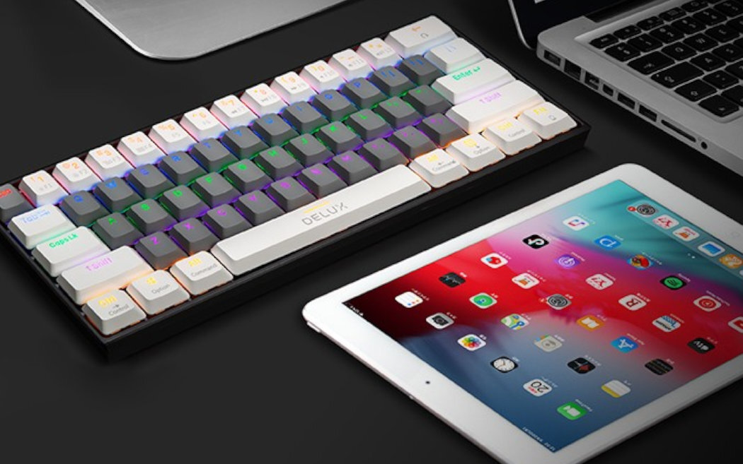 Klawiatura DELUX KM33 RGB gaming gra funkcjonalność szybkość wygląd wyposażenie