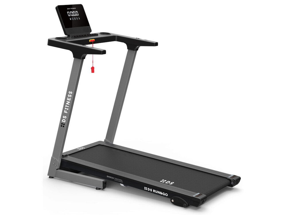 Bieżnia elektryczna DS FITNESS Run&Go K11420 zaawansowane urzadzenie do treningu wydajne komfort w zaciszu domu wygodne efektywne cwiczenia