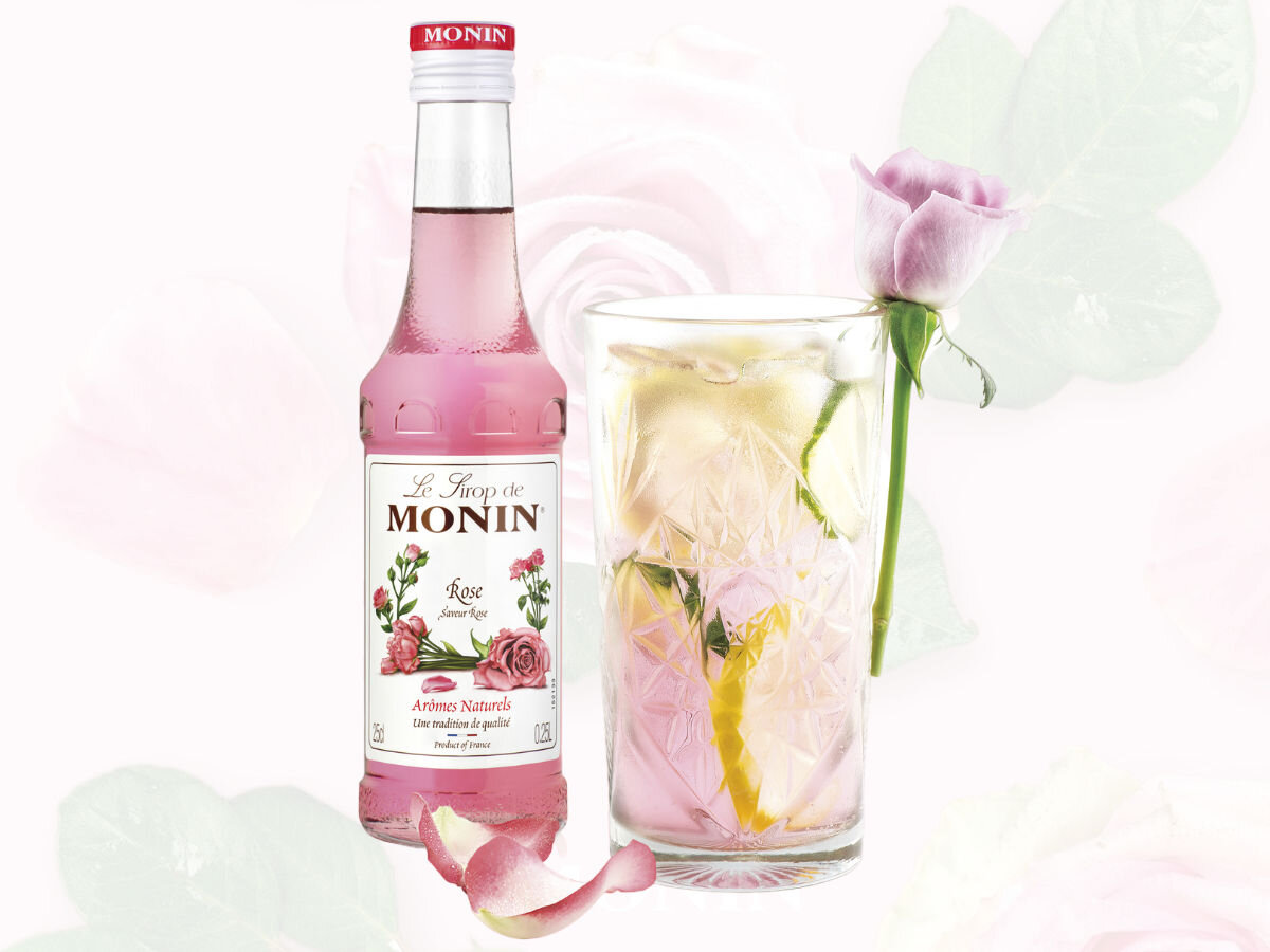 Syrop do herbaty MONIN Różany 250 ml smak aromat
