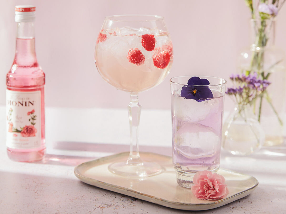 Syrop do herbaty MONIN Różany 250 ml inspiracje smakowe