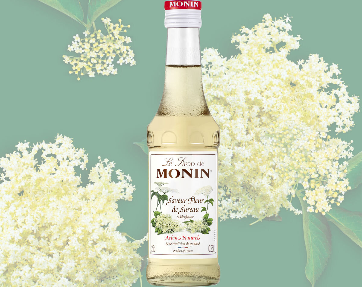 Syrop do herbaty MONIN Kwiat czarnego bzu 250 ml smak aromat