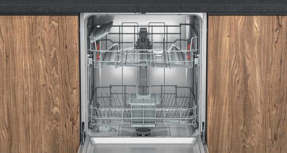 ZMYWARKA HOTPOINT H2I HD526 przestrzeń pojemność koszyk kosze składane regulacja wysokość