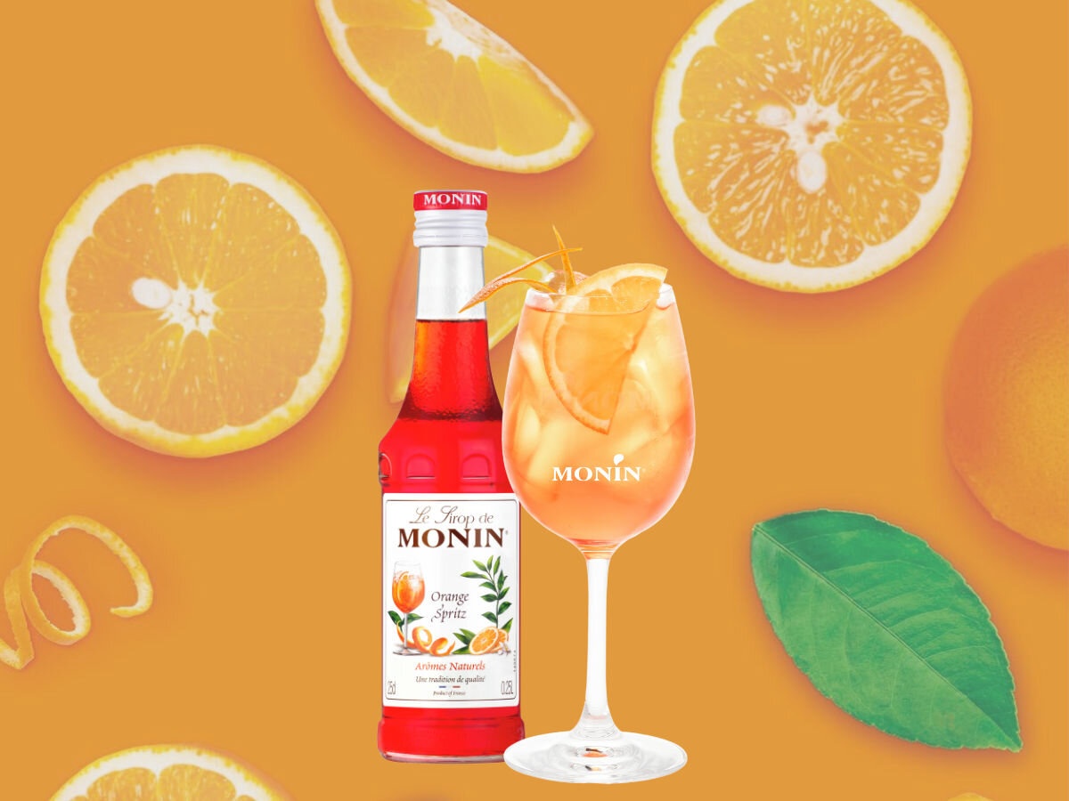 Syrop do lemoniady MONIN Pomarańczowy Spritz 250 ml