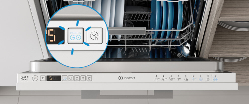Zmywarka INDESIT D2I HD526 A Push&Go