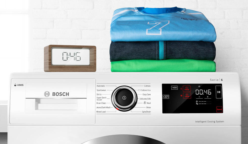 Pralka BOSCH WGG244ZSPL 9kg 1400 obr A skrócenie czasu prania szybkie