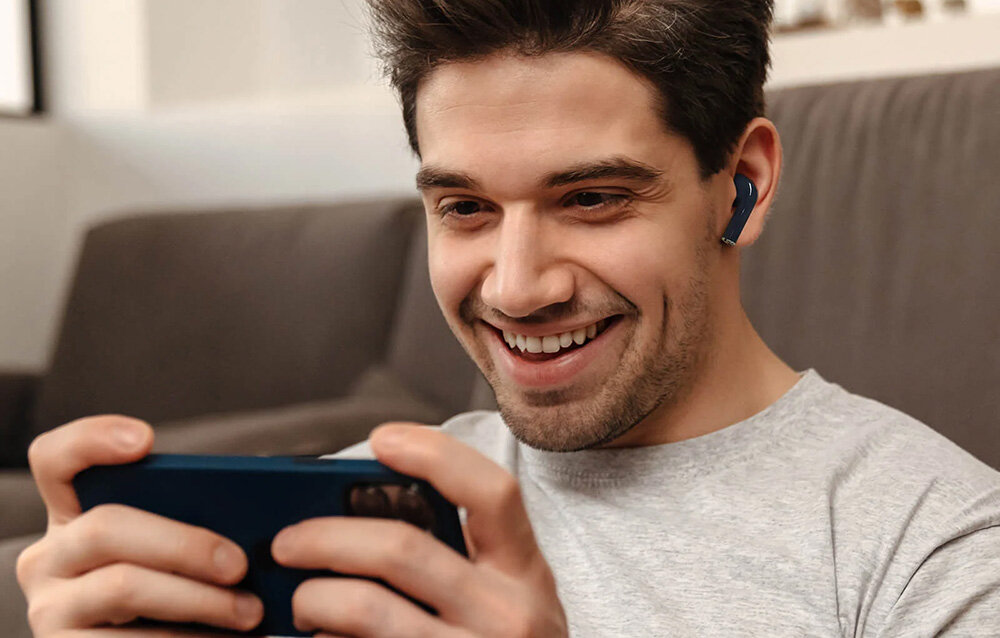 Słuchawki douszne HAYLOU X1 2023 bezprzewodowe zasieg parowanie kompatybilnosc