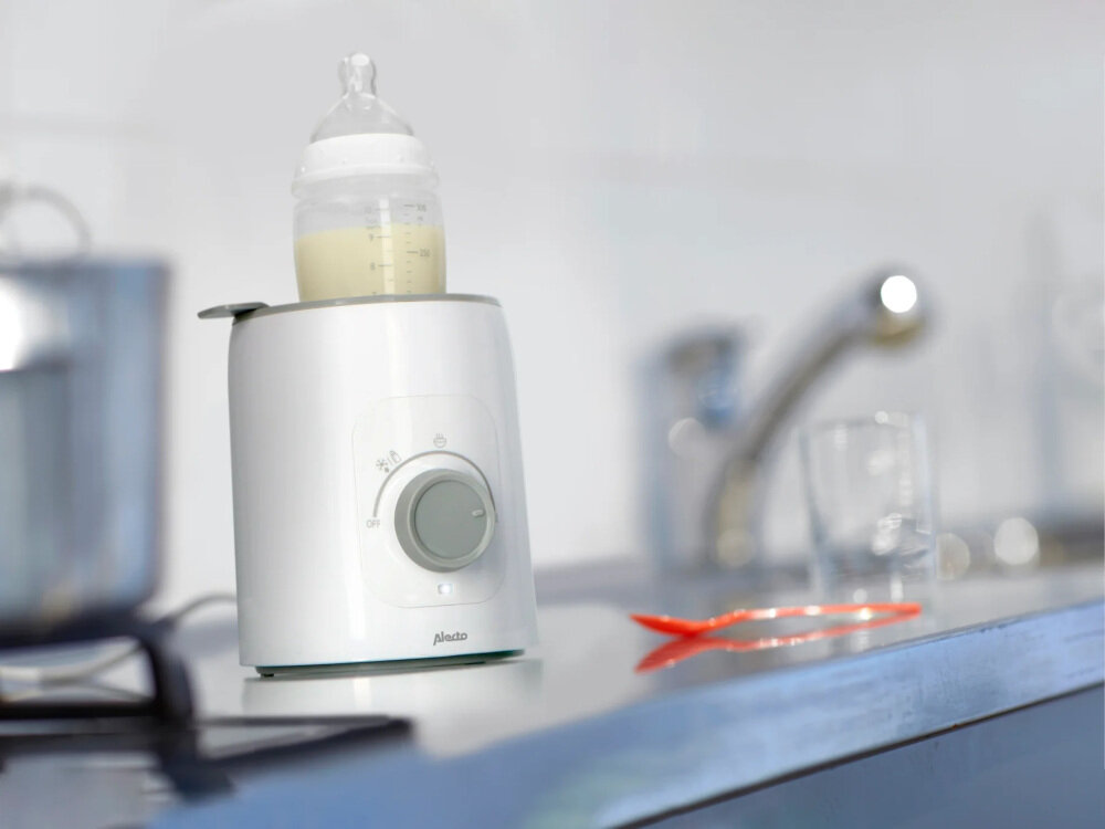 Podgrzewacz do butelek ALECTO BW-600BK Czarny Design kolor kolorystyka kompaktowe wymiary