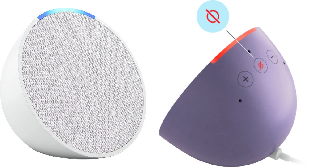 AMAZON Echo Pop Biały łączność Wi-Fi Bluetooth obsługa