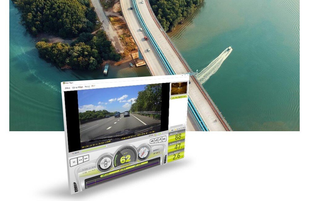Wideorejestrator DOD IS420W obiektyw rozdzielczość nagrywanie kąt zapis sensor czujnik montaż wymiary ładowanie zasilanie auto samochód rejestrowanie karta pamięć pojemność ładowarka obraz zdjęcia filmy aplikacja sterowanie