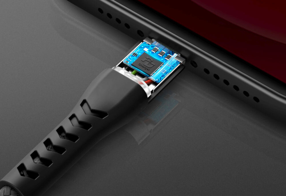 Kabel USB-C - Lightning ENERGEA Nyloflex MFI 1.5 m Czarny różne kolory Miękka plecionka i kolory 7 kolorów nitki nylonowej i TwistBraid™ Smukła końcówka Lightning