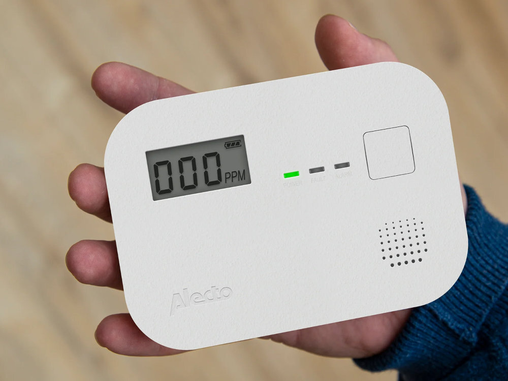 ALECTO COA-3910 czujnik trzymany w ręku