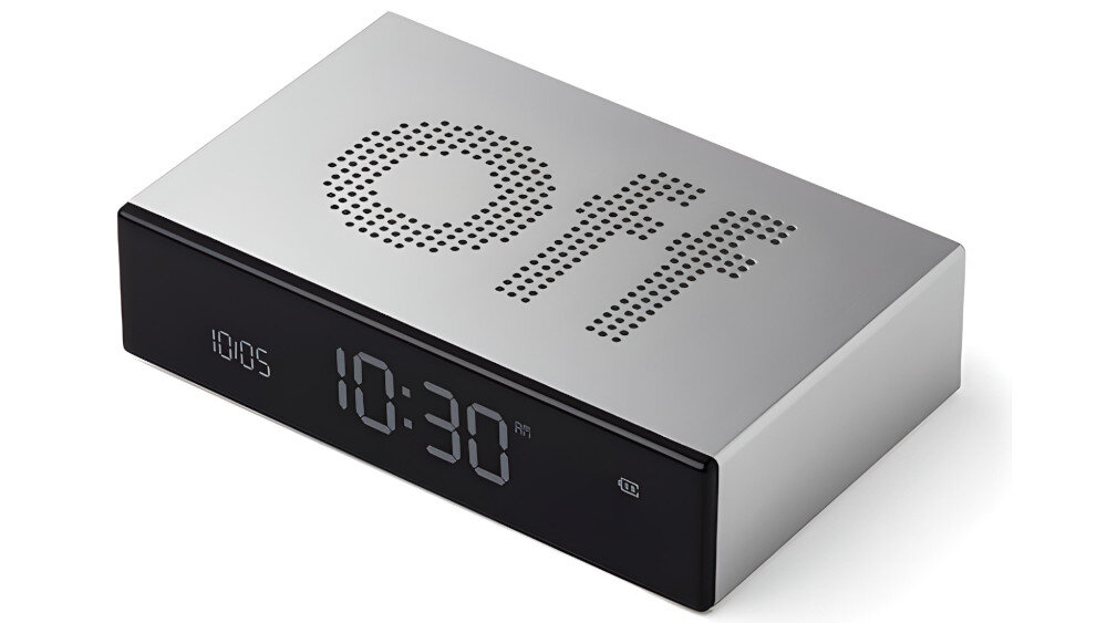 Budzik LEXON Flip Premium  - wyświetlacz