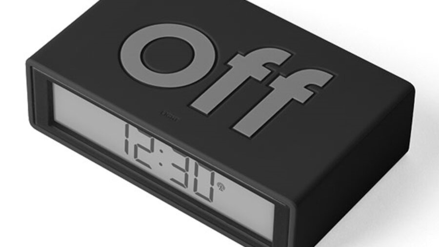 Budzik LEXON Flip Travel  - wykonanie