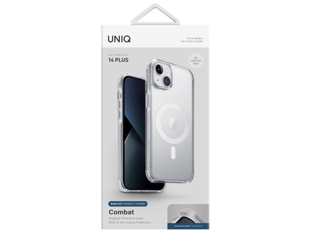 Etui UNIQ Combat wzmocnione narożniki 3-poziomowa struktura podniesione krawędzie