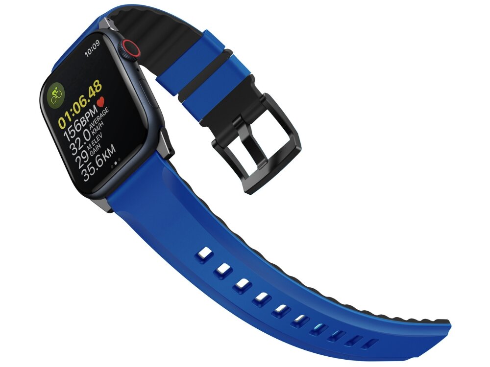 Pasek UNIQ Linus Airosoft Silicone
            rozpięty pasek airosoft silikon konstrukcja lekkość dopasowanie