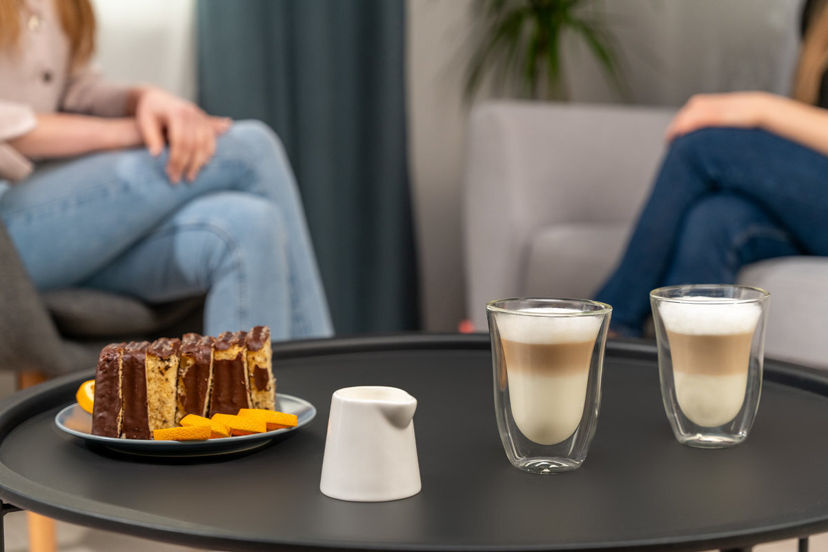 Szklanki do Latte Macchiato GÖTZE & JENSEN GA221 220 ml (2 szt.) wyglad