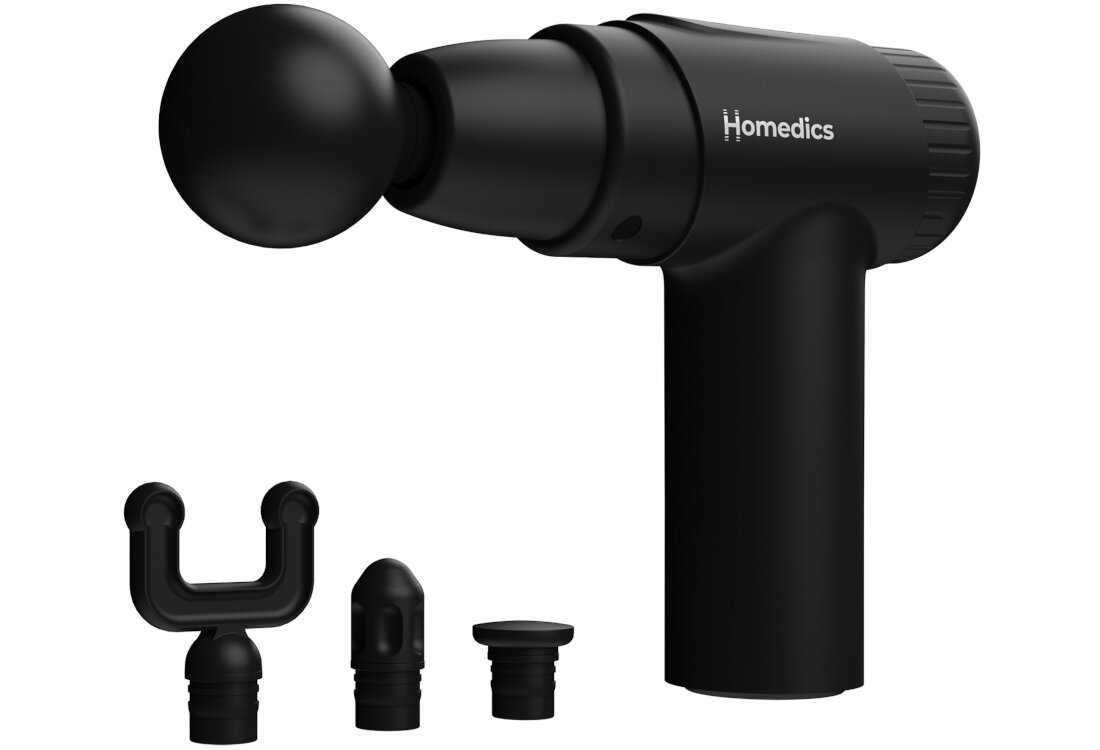 Masażer ręczny Gun HOMEDICS Novo PGM-45BK Komfort wszechstronność pielęgnacja parametry możliwości