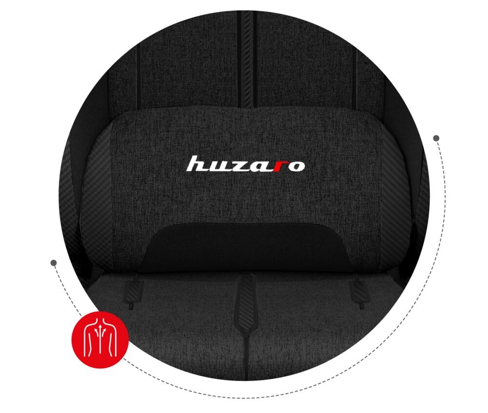 Fotel HUZARO Force 7.9 Mesh metalowy stelaż molded foam kółka jakość materiał kark podparcie kręgosłup lędźwie podłokietniki odchylane oparcie funkcja siderest softflex
