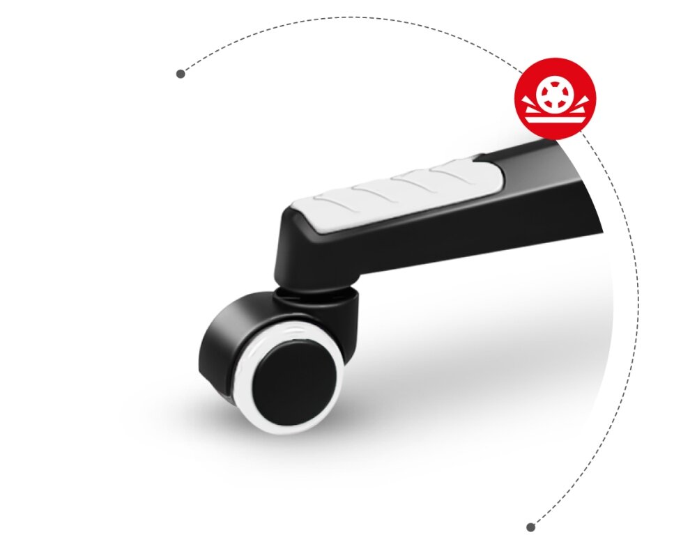 Fotel HUZARO Force 7.9 Mesh metalowy stelaż molded foam kółka jakość materiał kark podparcie kręgosłup lędźwie podłokietniki odchylane oparcie funkcja siderest softflex