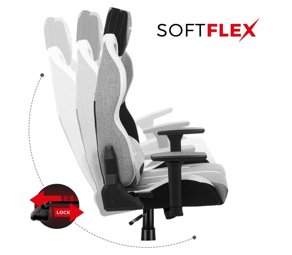 Fotel HUZARO Force 7.9 Mesh metalowy stelaż molded foam kółka jakość materiał kark podparcie kręgosłup lędźwie podłokietniki odchylane oparcie funkcja siderest softflex