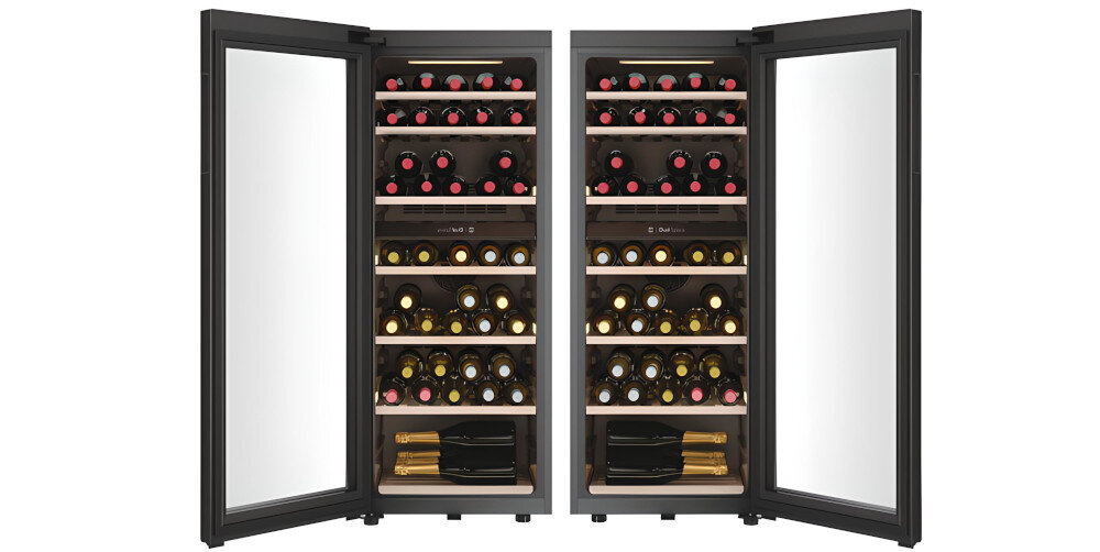 CHŁODZIARKA DO WINA HAIER HWS77DGAU1 Obustronny montaż drzwi lewo prawo