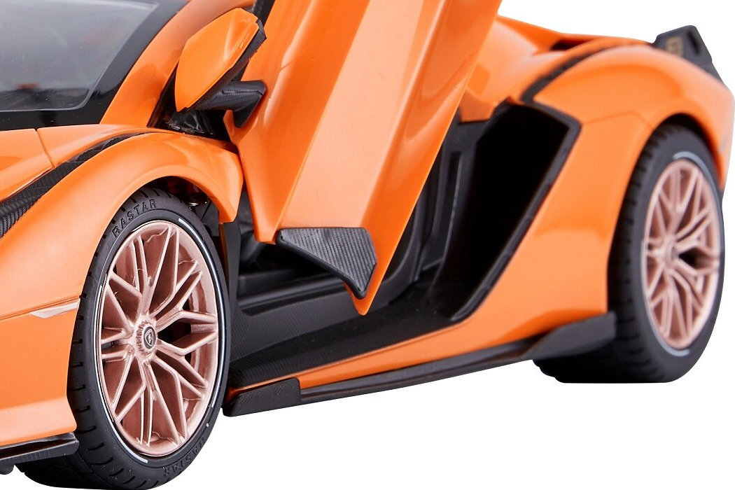 Samochód zdalnie sterowany RASTAR Lamborghini Sian zabawa wyścigi powierzchnia materiał zasilanie