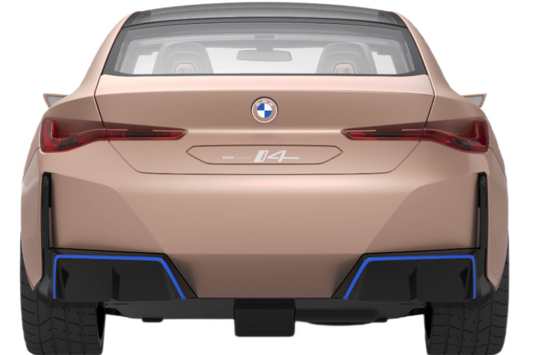 Samochód zdalnie sterowany RASTAR BMW I4 Concept zabawa wyścigi powierzchnia materiał zasilanie