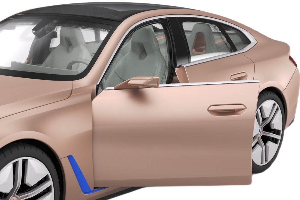 Samochód zdalnie sterowany RASTAR BMW I4 Concept zabawa wyścigi powierzchnia materiał zasilanie