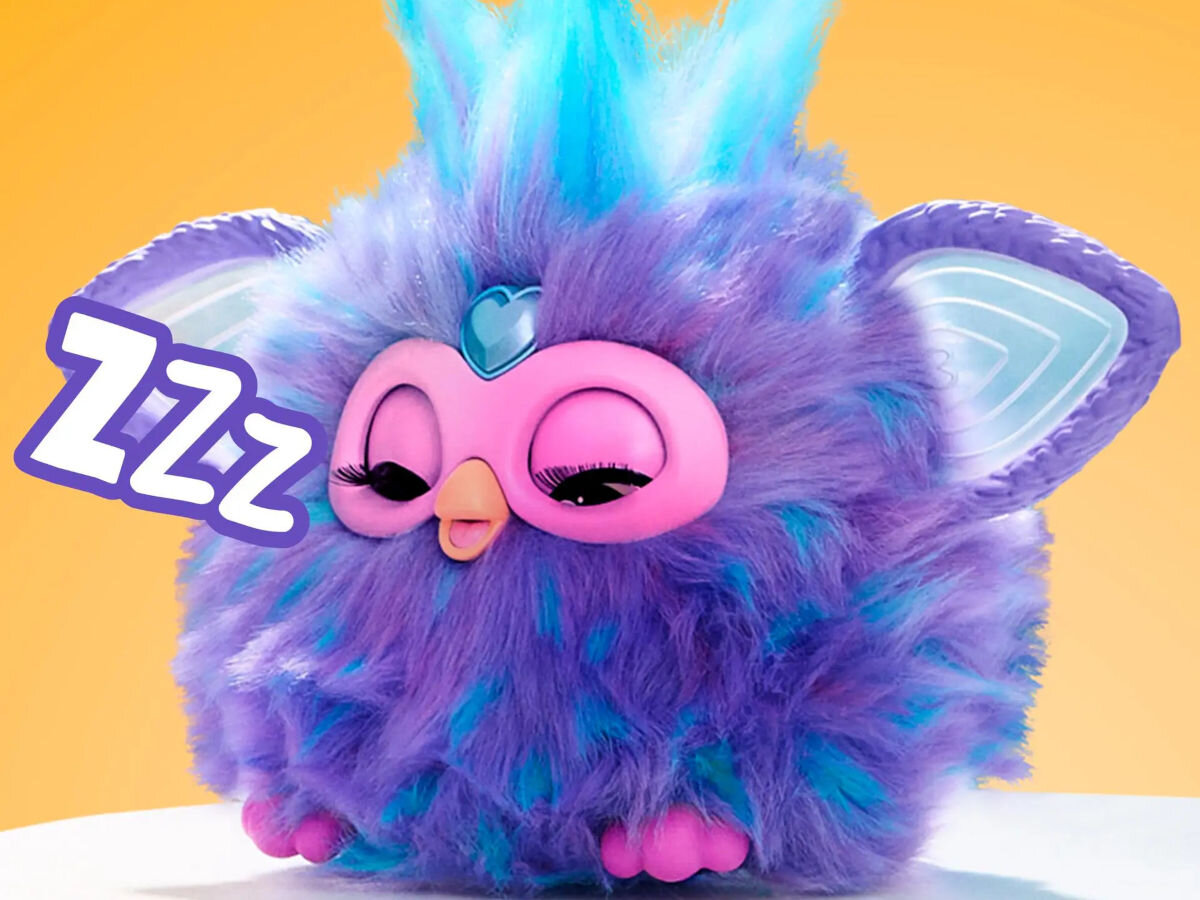 Maskotka HASBRO Furby Purple F6743 sen zasilanie bateryjne