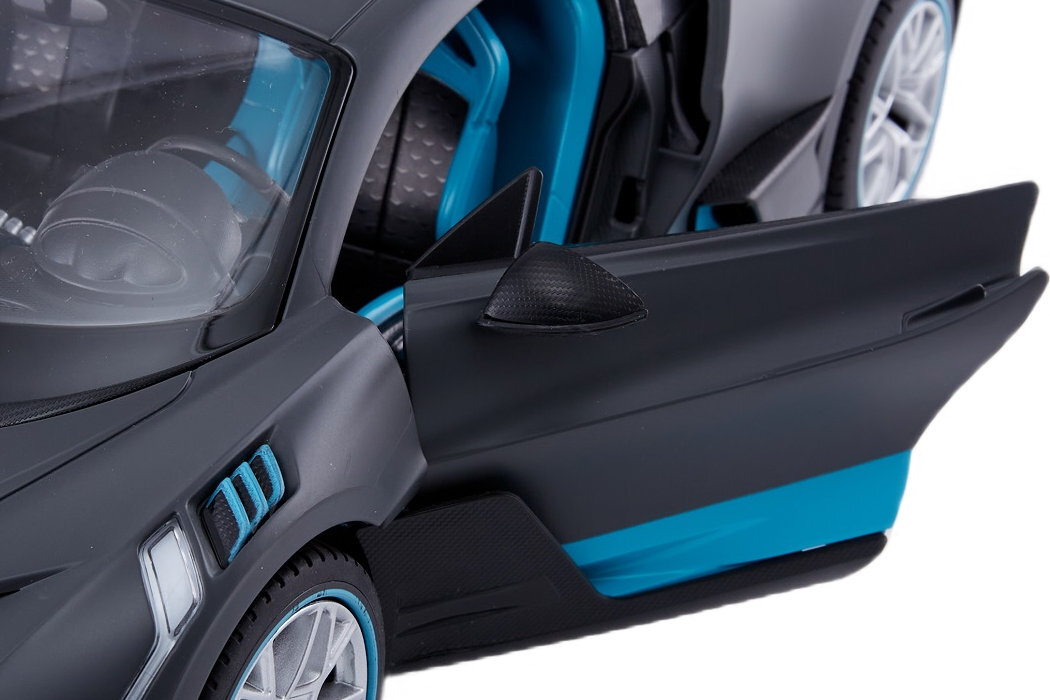 Samochód zdalnie sterowany RASTAR Bugatti Divo zabawa wyścigi powierzchnia materiał zasilanie
