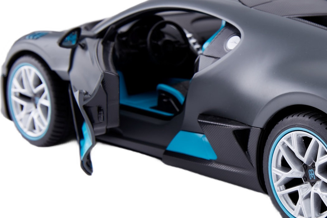 Samochód zdalnie sterowany RASTAR Bugatti Divo zabawa wyścigi powierzchnia materiał zasilanie