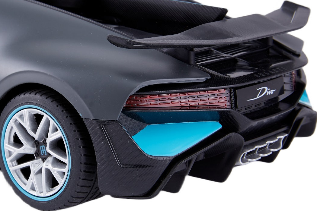 Samochód zdalnie sterowany RASTAR Bugatti Divo zabawa wyścigi powierzchnia materiał zasilanie