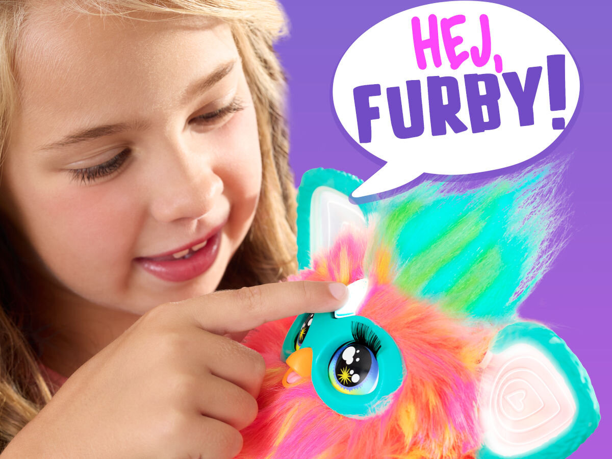 Maskotka HASBRO Furby Coral F6744 opieka koraliki