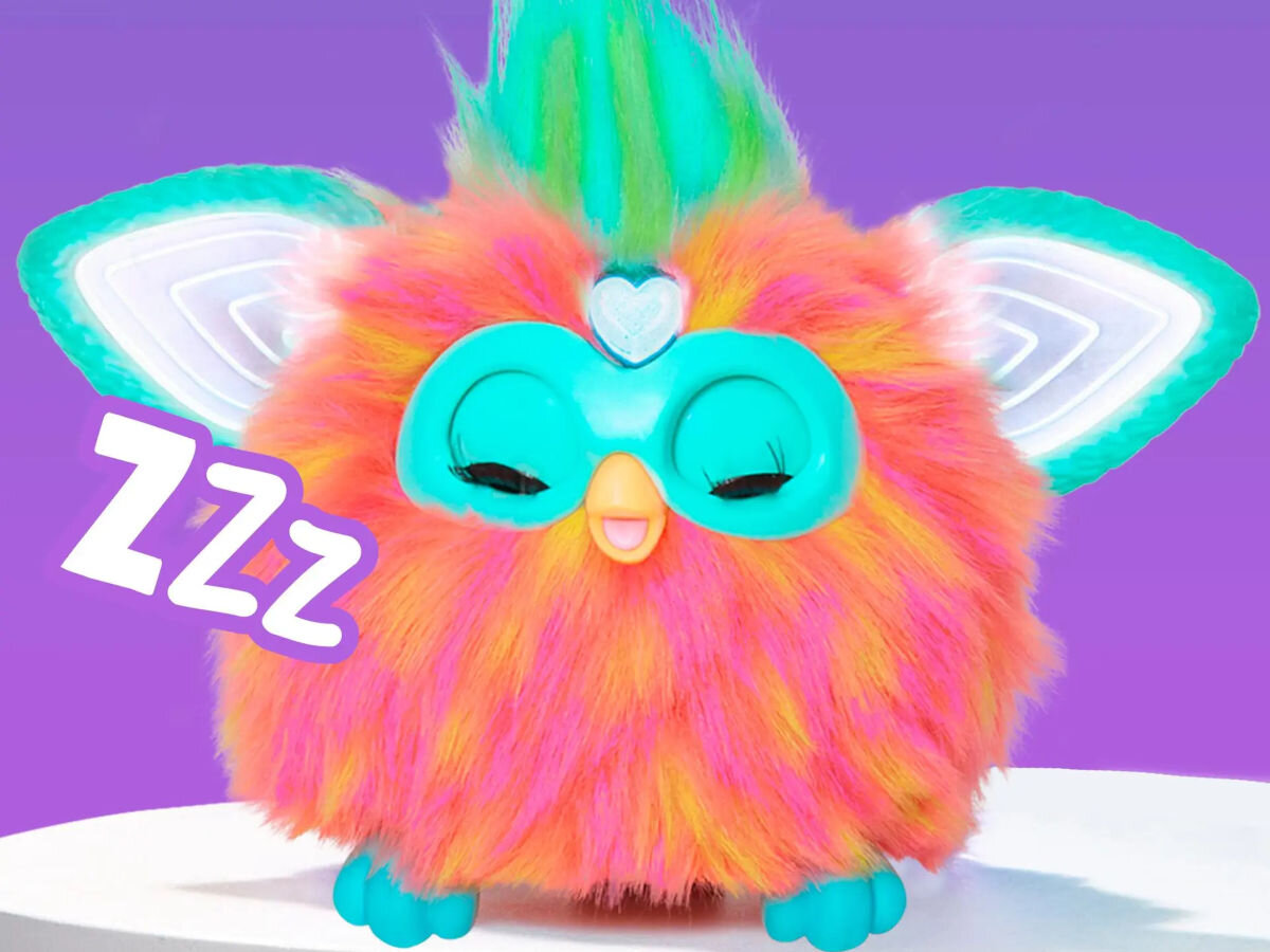 Maskotka HASBRO Furby Coral F6744 sen zasilanie bateryjne