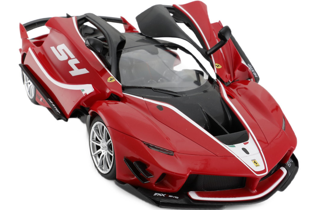 Samochód zdalnie sterowany RASTAR Ferrari FXX K Evo zabawa wyścigi powierzchnia materiał zasilanie