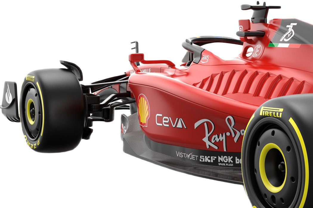 Samochód zdalnie sterowany RASTAR Ferrari F1 zabawa wyścigi powierzchnia materiał zasilanie