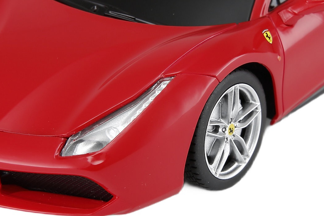 Samochód zdalnie sterowany RASTAR Ferrari 458 Italia zabawa wyścigi powierzchnia materiał zasilanie