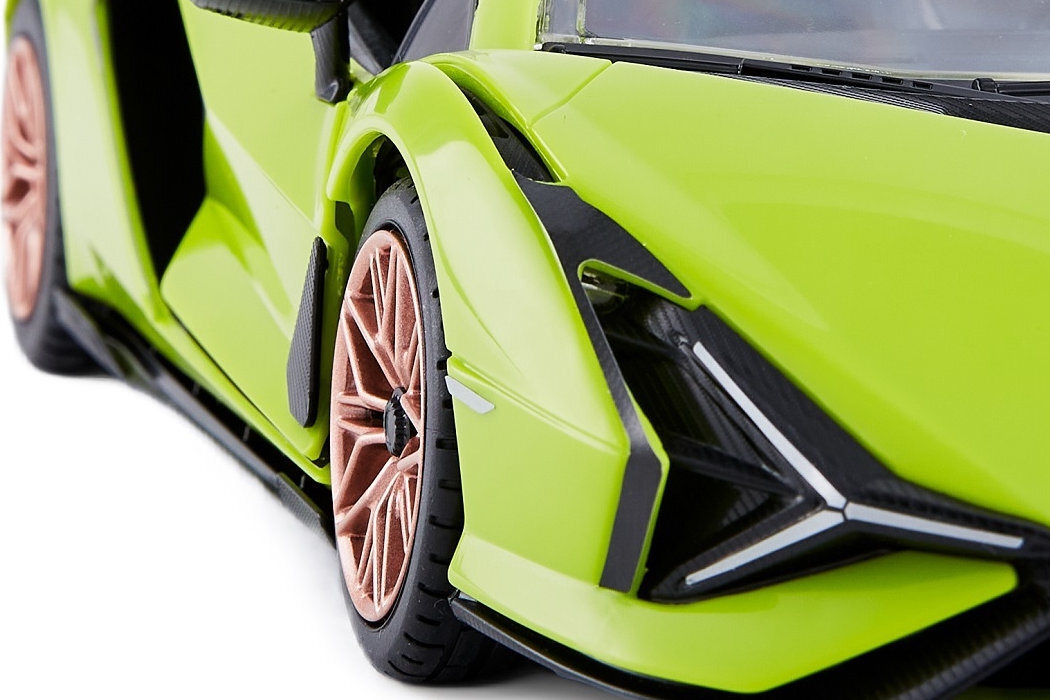 Samochód zdalnie sterowany RASTAR Lamborghini Sian zabawa wyścigi powierzchnia materiał zasilanie