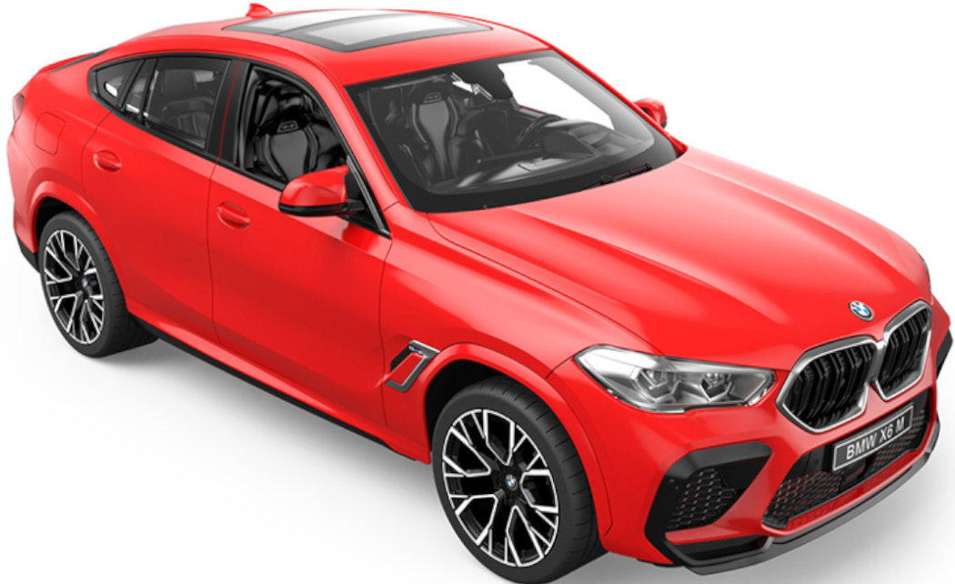 Samochód zdalnie sterowany RASTAR BMW X6 M zabawa wyścigi powierzchnia materiał zasilanie