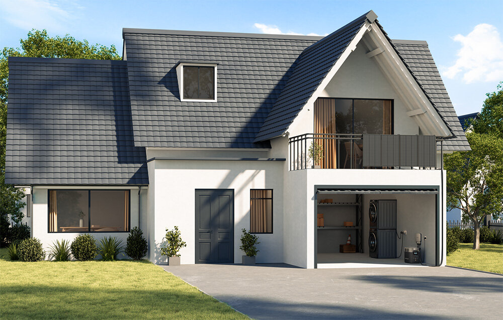 Fotowoltaika balkonowa ECOFLOW Classic Plus energia sloneczna w domowych warunkach prosta instalacja montaz na balkonie tarasie w malym ogrodzie energetyczna samowystarczalnosc