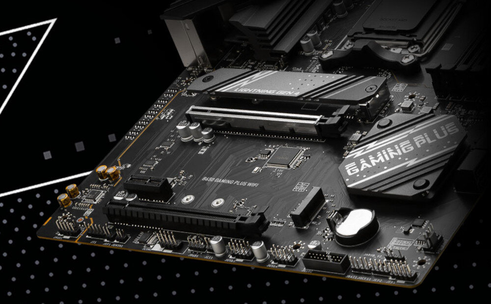 Płyta główna MSI B650 Gaming Plus WiFi technologie PCIe 4.0 łączność Wi-Fi Ethernet Internet sieć