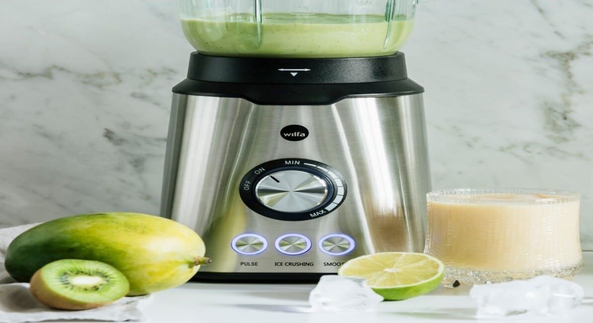 Blender kielichowy WILFA BL-1000S 3 programy prędkość moc używanych funkcji smoothie Program pulsacyjny