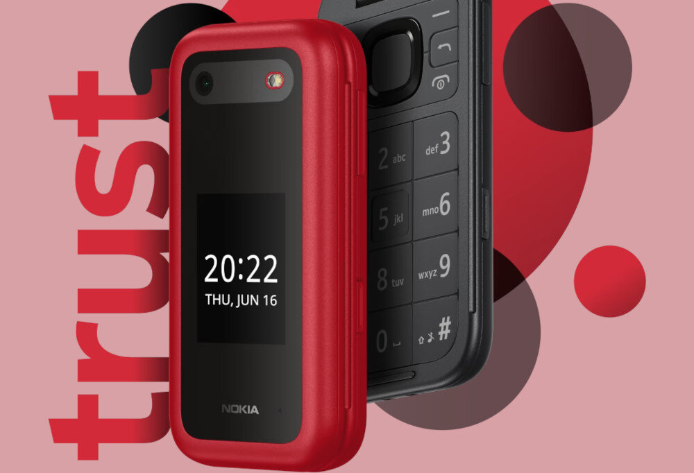 Telefon NOKIA 2660 Flip Różowy bateria pojemność czas działania ładowanie port