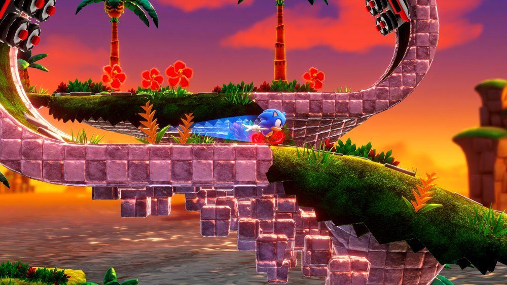 Sonic Superstars Gra klasyka przeciwnicy ulubione postacie chaos szmargd przyjaciele