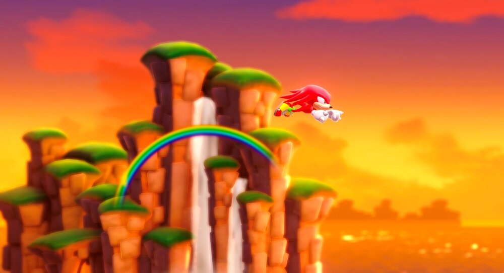 Sonic Superstars Gra klasyka przeciwnicy ulubione postacie chaos szmargd przyjaciele