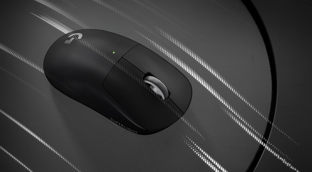 Mysz LOGITECH G PRO X Superlight 2 Lightspeed Elegancka wygodna Minimalistyczny design płynna praca