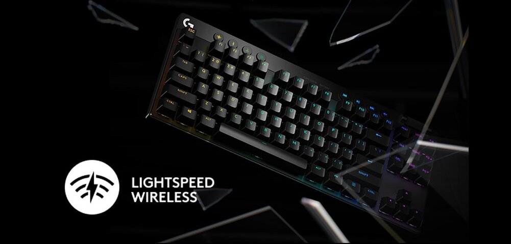 Klawiatura LOGITECH G PRO X TKL Lightspeed Bezprzewodowa klawiatura do gier gaming lekka solidna wysoka jakość