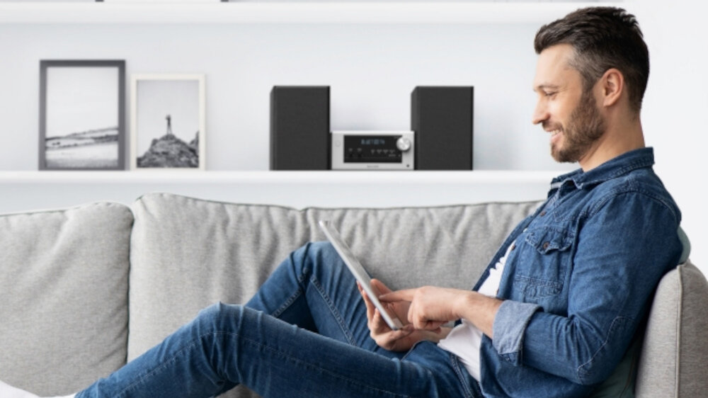 Wieża PANASONIC SC-PM702EG-K - dźwięk